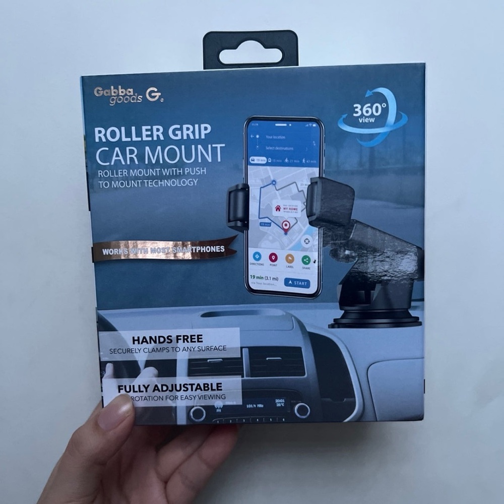 Gabby Goods Roller Grip Phone Car Mount